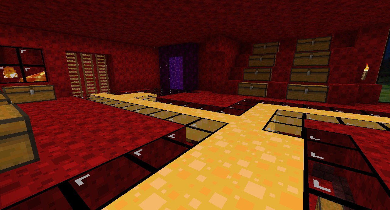 Nether Base Floor